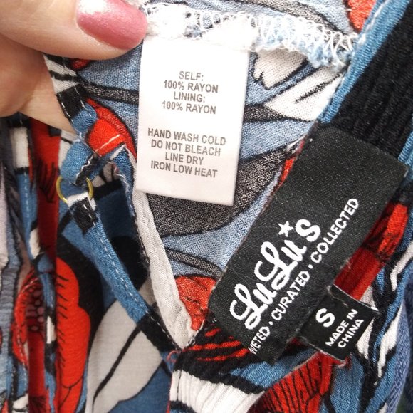 2275 Jeaniemade Size 2 American Eagle Stretch Bell-Bottoms & Halter Top - Picture 6 of 7